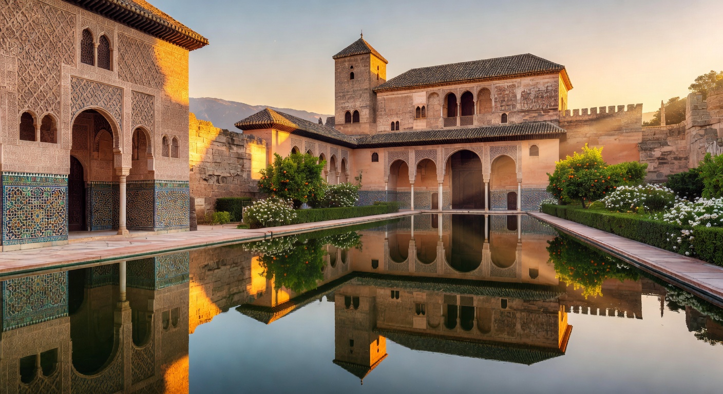 The Alhambra, Granada, Spain
